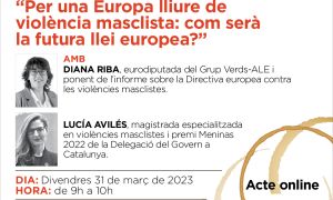 Cafè Europa: Per una Europa lliure de violència masclista: com serà la futura llei europea?