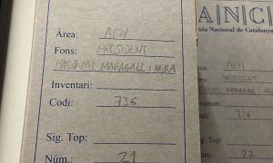 Visita a l'Arxiu Nacional de Catalunya