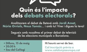 Quin és l'impacte dels debats electorals? Seguiment del debat del #28M a betevé