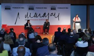 Dialogue with historian Orlando Figes at the annual conference of the Catalunya Europa Foundation