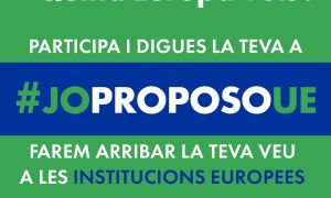 Digues la teva a la campanya #JoProposoUE per fomentar el debat i la participació sobre la Europa