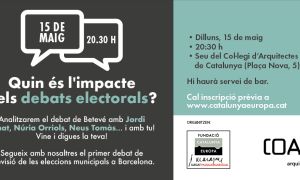 Quin és l'impacte dels debats electorals? Seguiment del debat del #28M a betevé