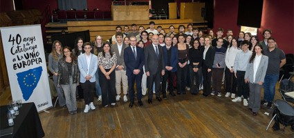 Membres de la Fundació Catalunya Europa participen a la Jornada de Joventut i Democràcia Europea